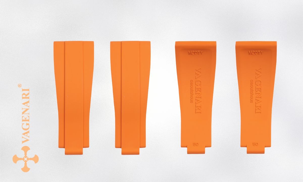 TOP 6 mẫu dây đồng hồ cao su Rolex Daytona được ưa chuộng nhất 3 dây cao su rolex daytona special design kèm endlink