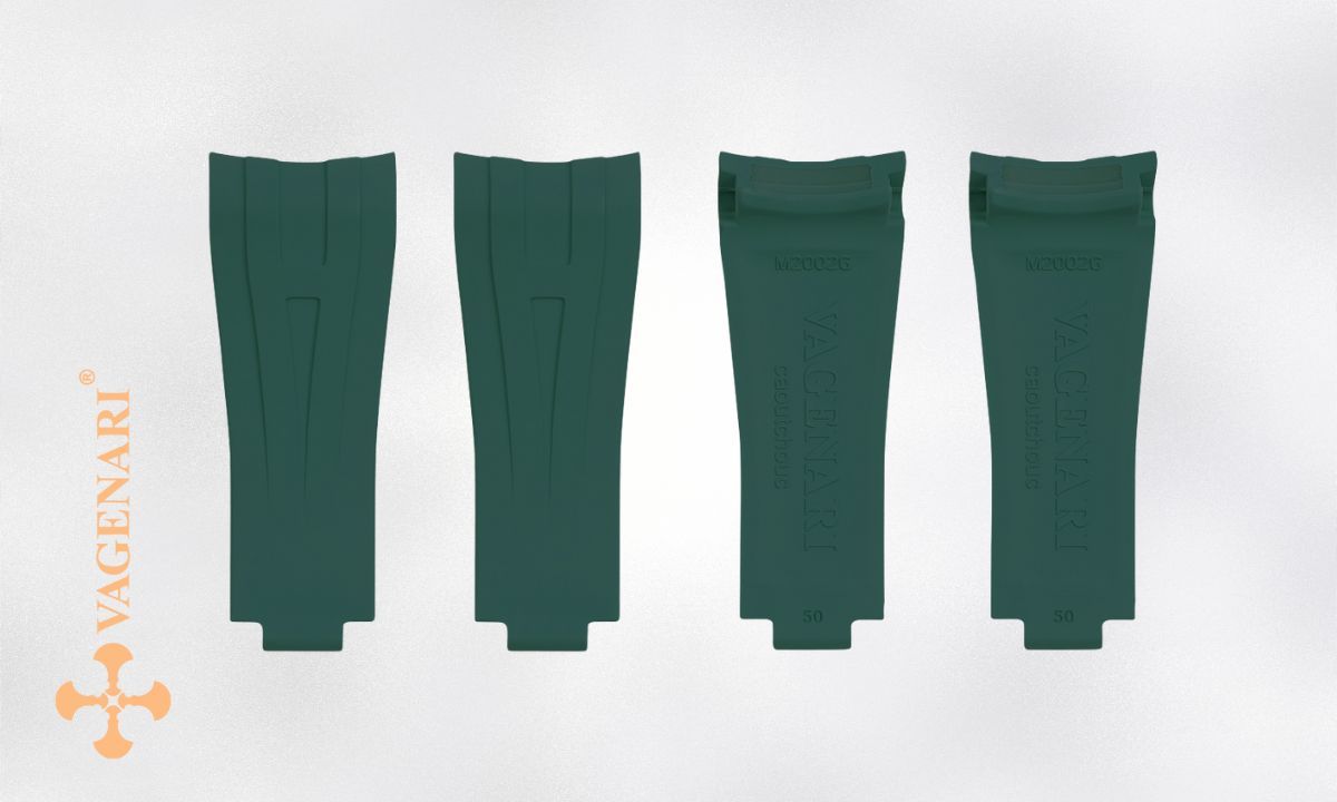 TOP 12 mẫu dây cao su Vagenari ấn tượng cho các dòng đồng hồ Rolex 2 dây đồng hồ cao su rolex gmt master