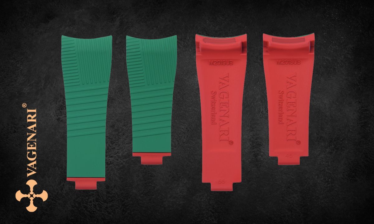 TOP 12 mẫu dây cao su Vagenari ấn tượng cho các dòng đồng hồ Rolex 1 dây đồng hồ cao su rolex submariner