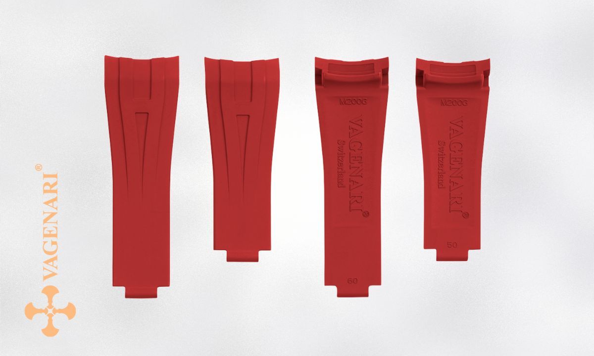 TOP 4 mẫu dây cao su đồng hồ Rolex GMT Master bán chạy nhất 8 dây cao su đồng hồ rolex h design khóa gập