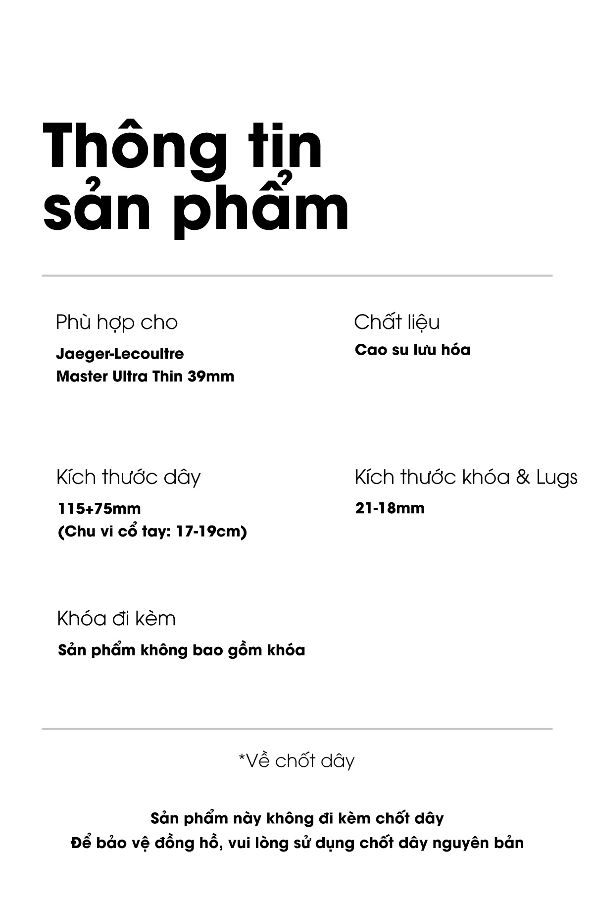 day cao su mau den cho jaeger lecoultre master ultra thin 39mm van ca sau