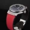 day cao su mau do cho hublot classic fusion 3 hands 42 45mm van cheo 2