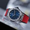 day cao su mau do cho hublot classic fusion 3 hands 42 45mm van thang 1