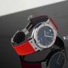 day cao su mau do cho hublot classic fusion 3 hands 42 45mm van thang 3