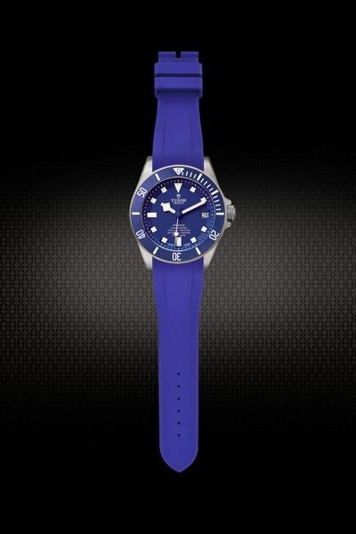 Dây Cao Su Màu Xanh Dương Cho Tudor Pelagos 42mm Titanium ref.M25600 .M25610 - Version 2 3 Dây Cao Su Màu Xanh Dương Cho Tudor Pelagos 42mm Titanium ref.M25600 .M25610 - Version 2 - Ảnh 3