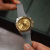 day cao su mau xam nen den cho rolex daytona 116520 116500 dau om cong 3