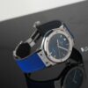 day cao su mau xanh duong nhat cho hublot classic fusion chronograph titanium 42 45mm van thang 3