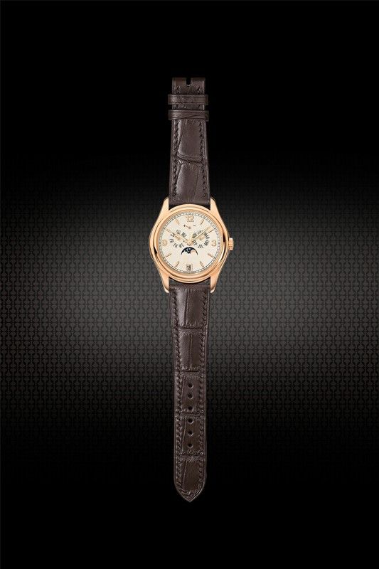 Dây Da Cá Sấu Màu Nâu Cho Patek Philippe 5146R (Thủ công)