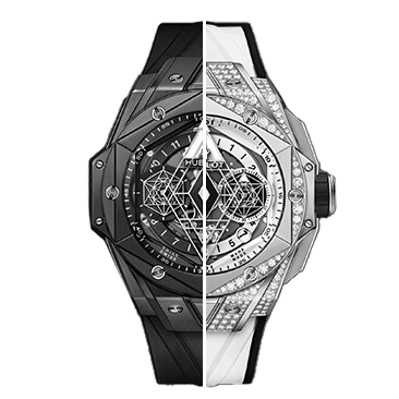 for bigbang hublot sang bleu ii 45mm 418