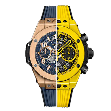 for bigbang unico 441 42mm for titanium rose gold ceramic casing use original deployant buckle clasp，come with a quick release buckle connector