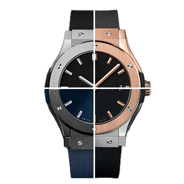 for hublot classic fusion 3 hands 42mm 45mm ref 542 ref 511 titanium kinggold