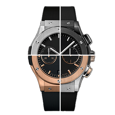 for hublot classic fusion chronograph 42mm 45mm ref 541 ref 521 titanium kinggold