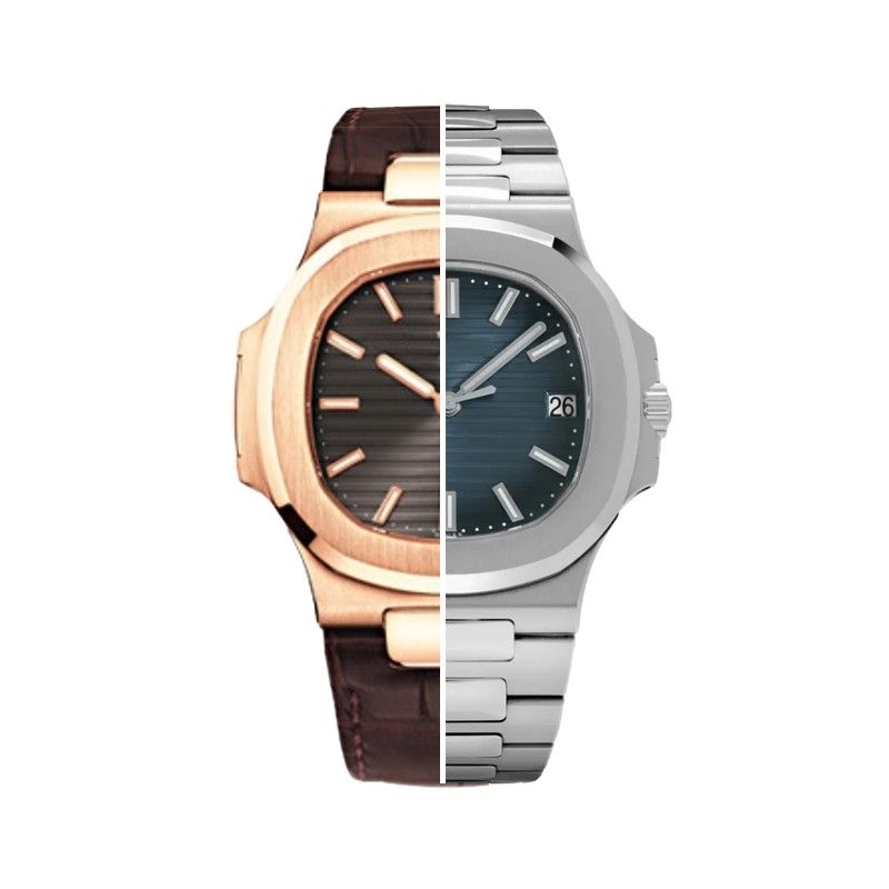 for ref 5711 white gold rose gold yellow gold use original nautilus fold over clasp
