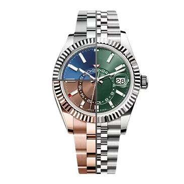 for rolex sky dweller oyster 42mm oystersteel and yellow gold rose gold two tone yellow gold ref 326934 326933 336934 336933 ref 336938 336935