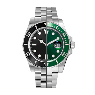 for rolex submarier 40mm ceramic bezel glidelock clasp ref 116610 116613 114060 all metals 2010 2019
