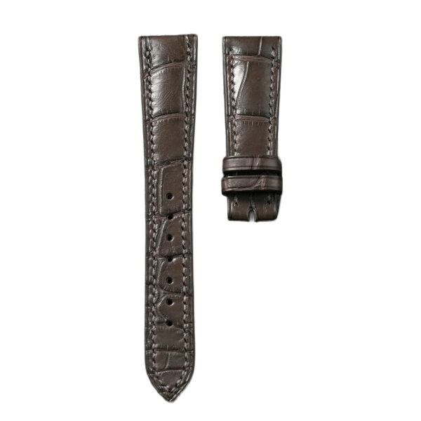 Dây Da Cá Sấu Màu Nâu Cho Patek Phillipe 5146R (Thủ công)