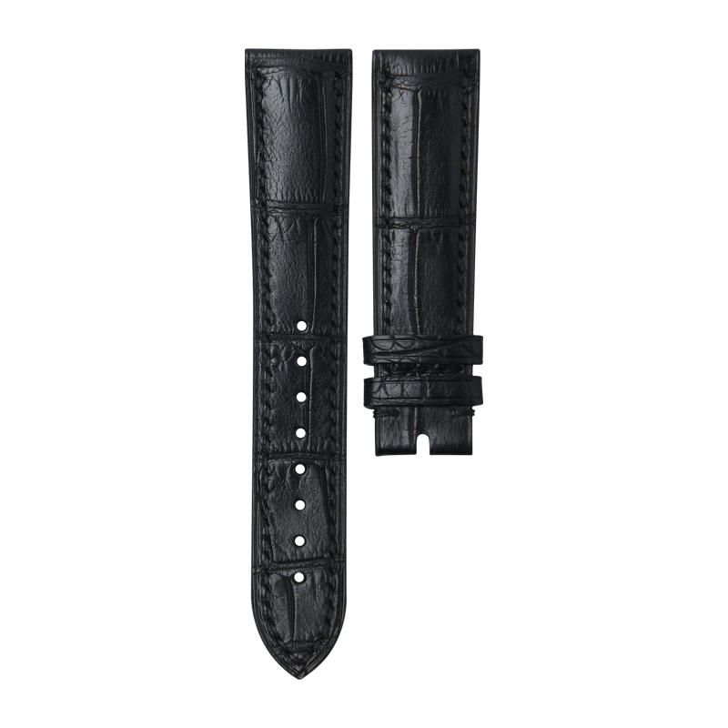Dây Da Cá Sấu Màu Đen Cho Vacheron Constantin Patrimony 85180 40mm