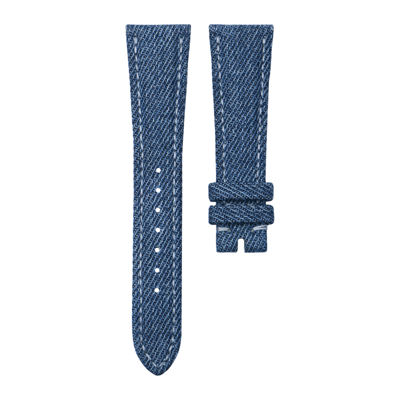 Dây Denim Màu Xanh Dương Cho Patek Philippe 5226G-001