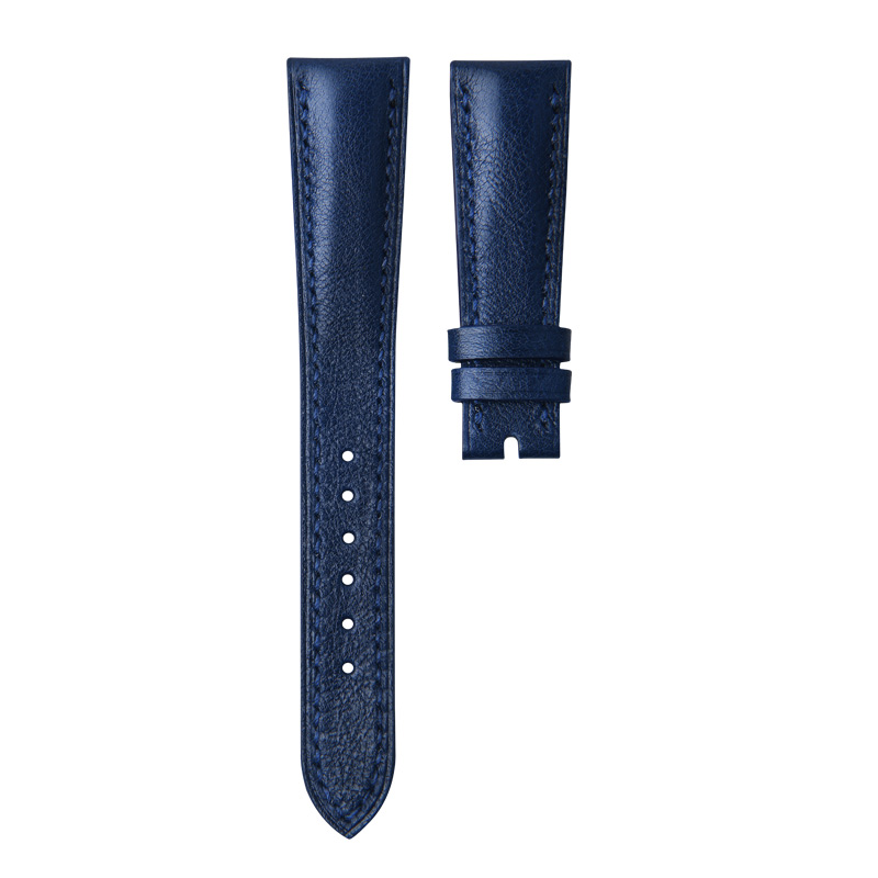 Dây Da Màu Xanh Dương Cho Patek Phillipe 5147G (Thủ công)