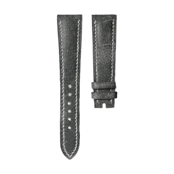Dây Da Màu Xám Cho Patek Phillipe 5205R (Thủ công)