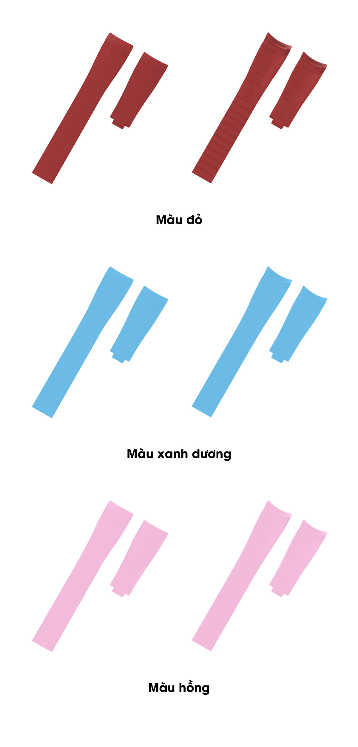 mau do mau xanh mau hong rolex 9