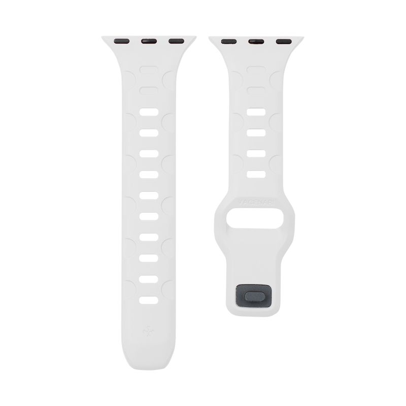 Dây Cao Su Màu Trắng Cho Apple Watch 38/40/41/42mm