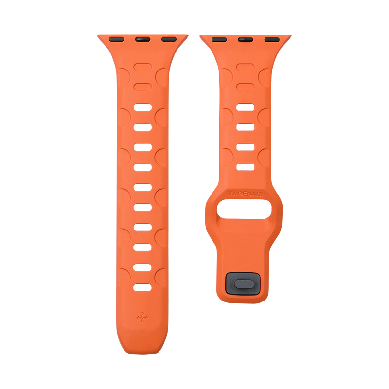 Dây Cao Su Màu Cam Cho Apple Watch 38/40/41/42mm