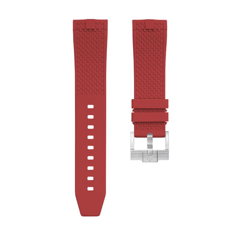 Dây Cao Su Màu Đỏ Cho Breitling Avenger 43mm