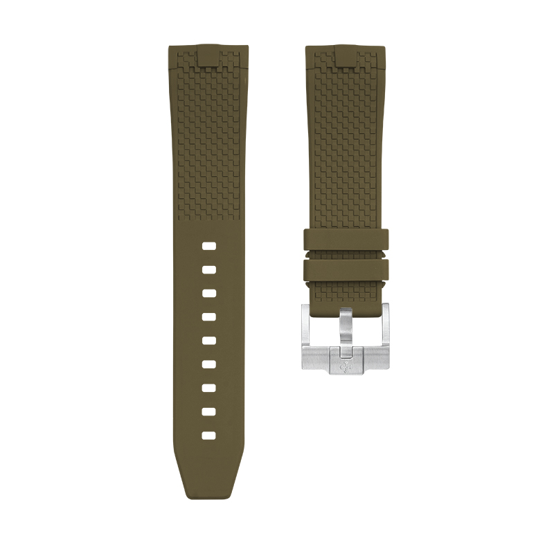 Dây Cao Su Màu Xanh Olive Cho Breitling Avenger 43mm