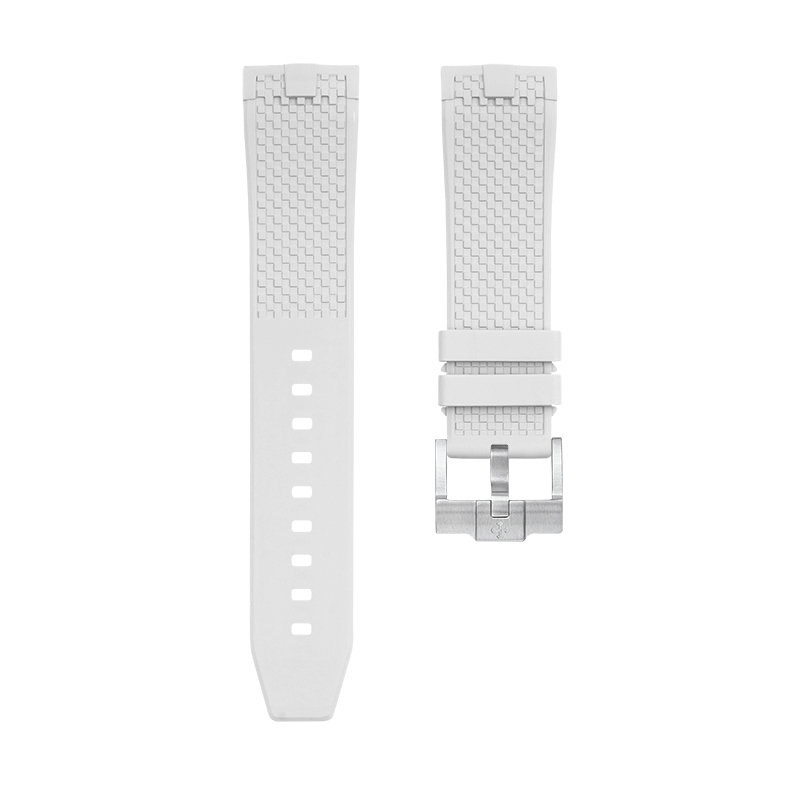 Dây Cao Su Màu Trắng Cho Breitling Avenger 43mm