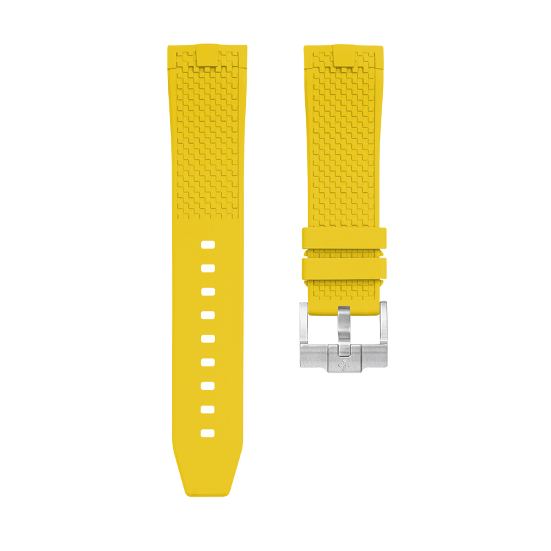 Dây Cao Su Màu Vàng Cho Breitling Avenger 43mm