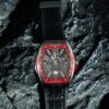 rubber strap for franck muller vanguard v45 26