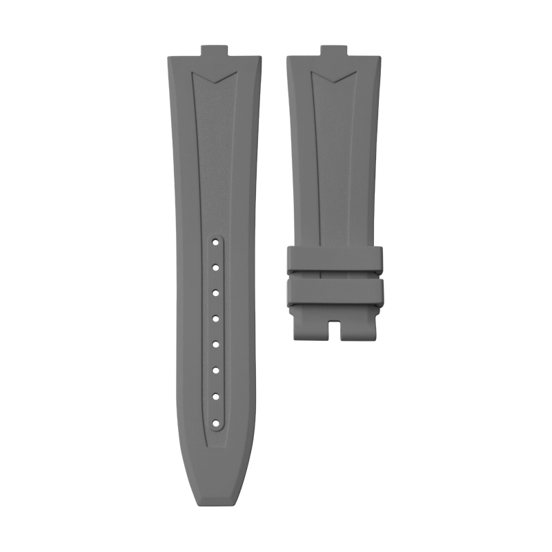 Dây Cao Su Mới Màu Xám Cho Vacheron Constantin Overseas 4520V