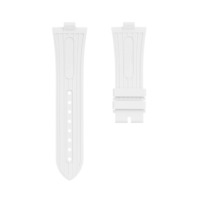 Dây Cao Su Màu Trắng Cho Vacheron Constantin Overseas 47450 42mm