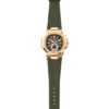 rubber strap for patek philippe 5980 rg 25