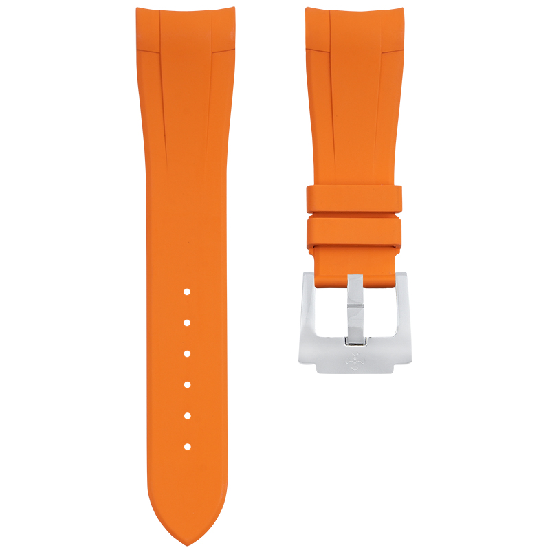 Dây Cao Su Màu Cam Cho Tudor Pelagos 42mm Titanium Ref.M25600. M25610