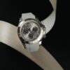rubber strap for rolex daytona 116509 white gold 15