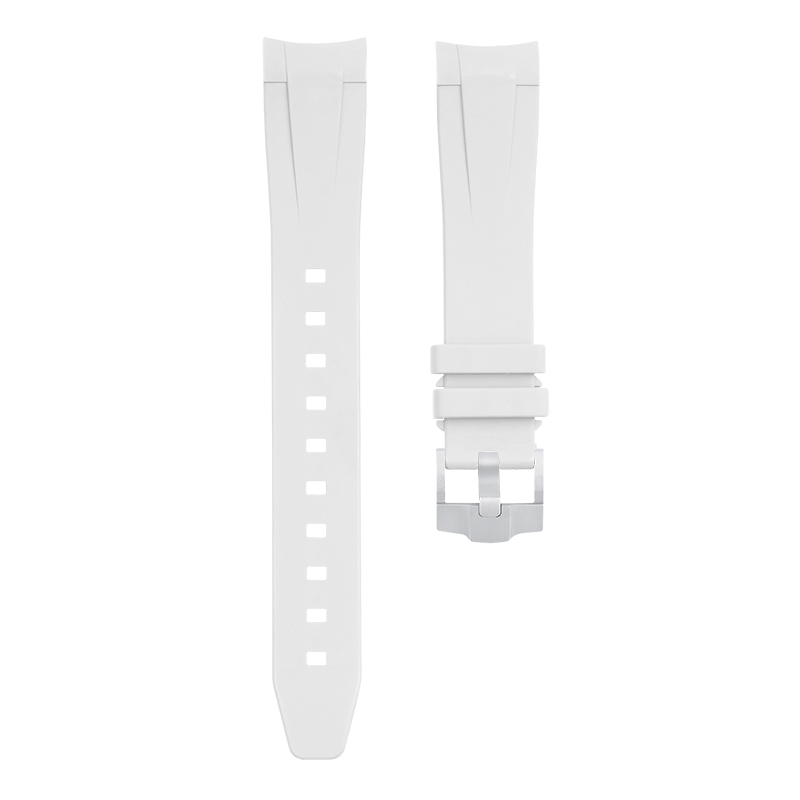 Dây Cao Su Màu Trắng Cho Rolex Oyster Perpetual1mm Ref.277200 - Version 2