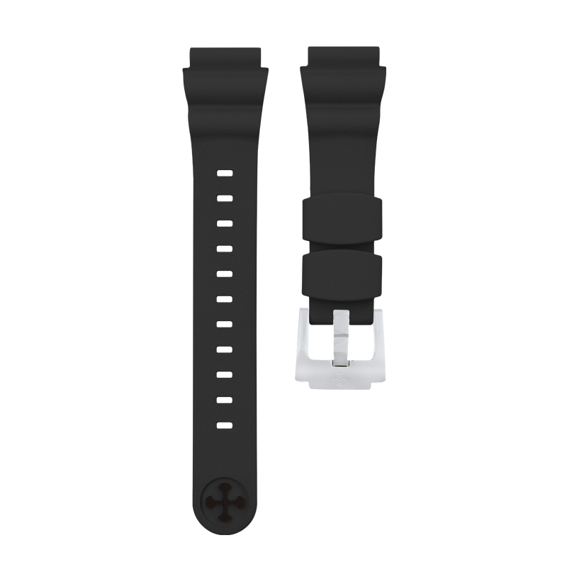 Dây Cao Su Màu Đen Cho Seiko Prospex 20mm