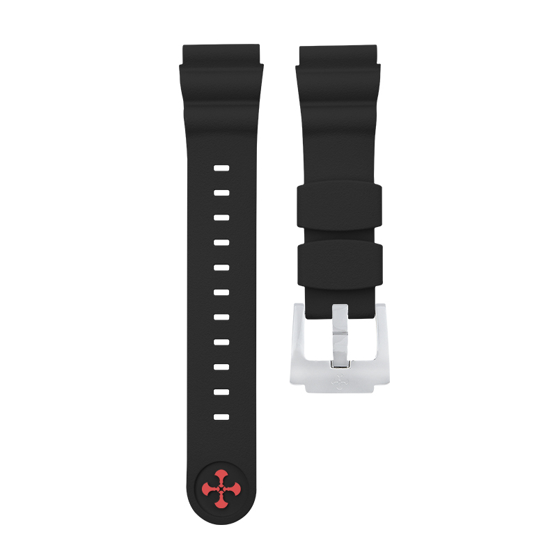 Dây Cao Su Màu Đen Cho Seiko Prospex 22mm