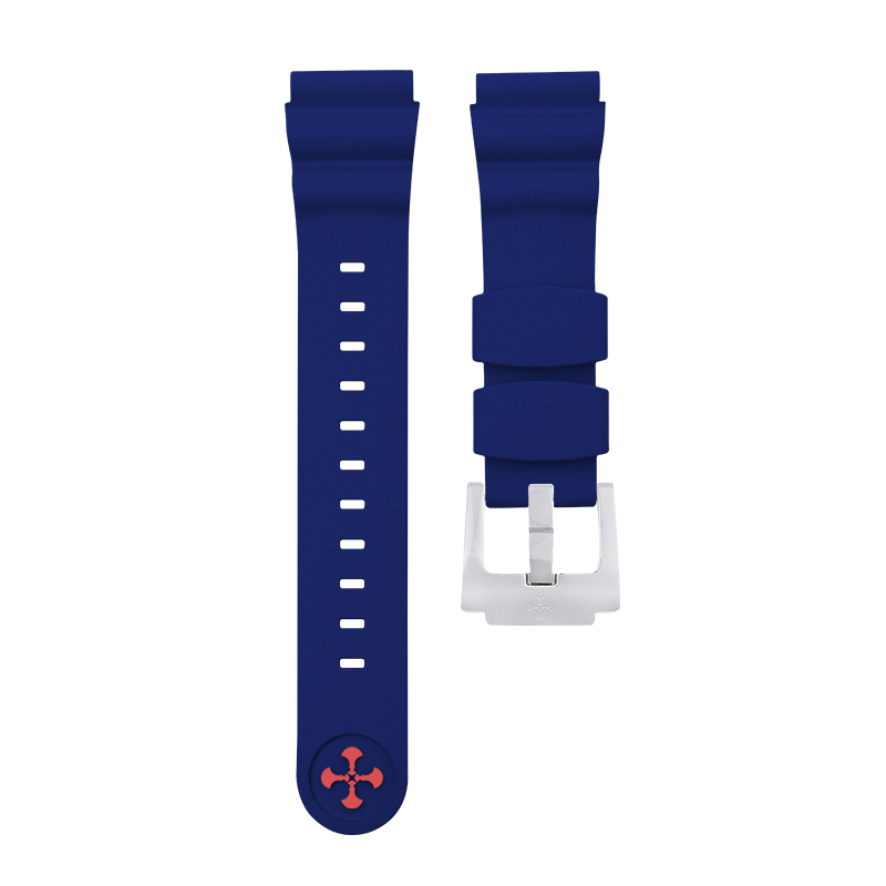 Dây Cao Su Màu Xanh Dương Nhạt Cho Seiko Prospex 22mm