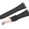 the simulated alligator lines rubber strap for ap royal oak 41mm steel bracelt models 19