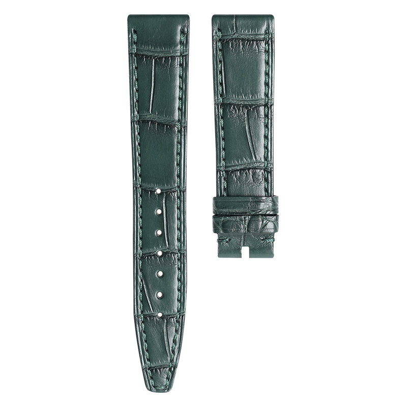 Dây Da Cá Sấu Màu Xanh Lá Cho IWC Pilot’s Watch IW324005 36mm