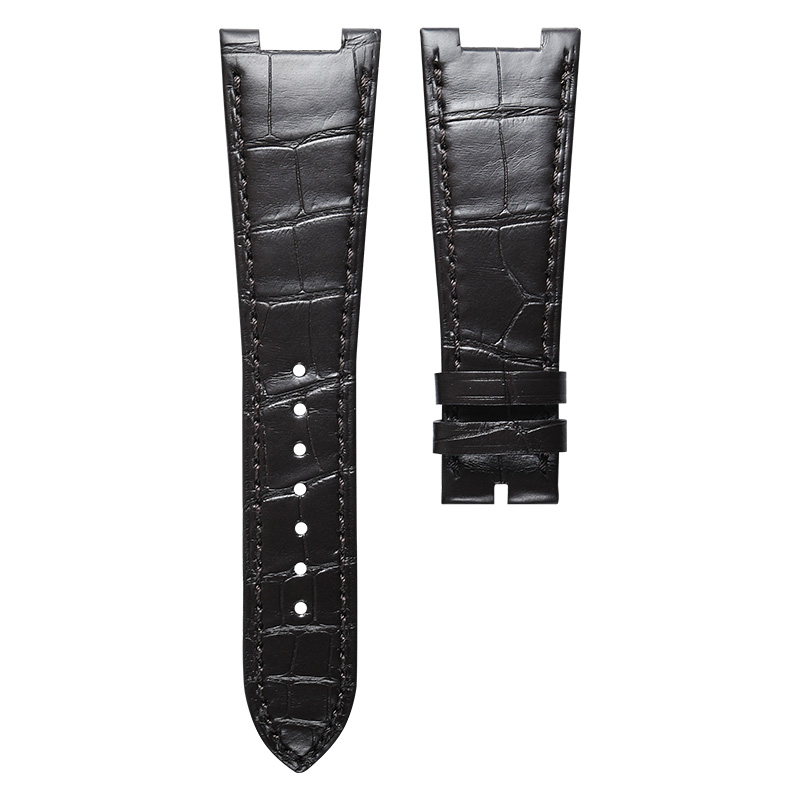 Dây Da Cá Sấu Màu Nâu Cho Patek Philippe Nautilus 5711or.5712or.5726or.5980or