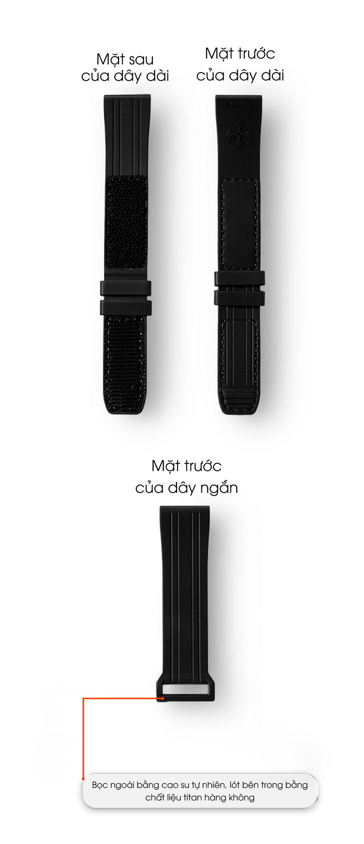 cau tao day cao su velcro