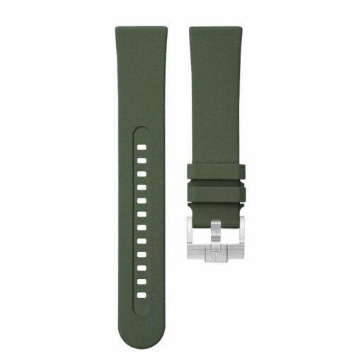 Dây Cao Su Đa Dụng Màu Xanh Olive nền Đen Cho Tất Cả Đồng Hồ (2 Màu)