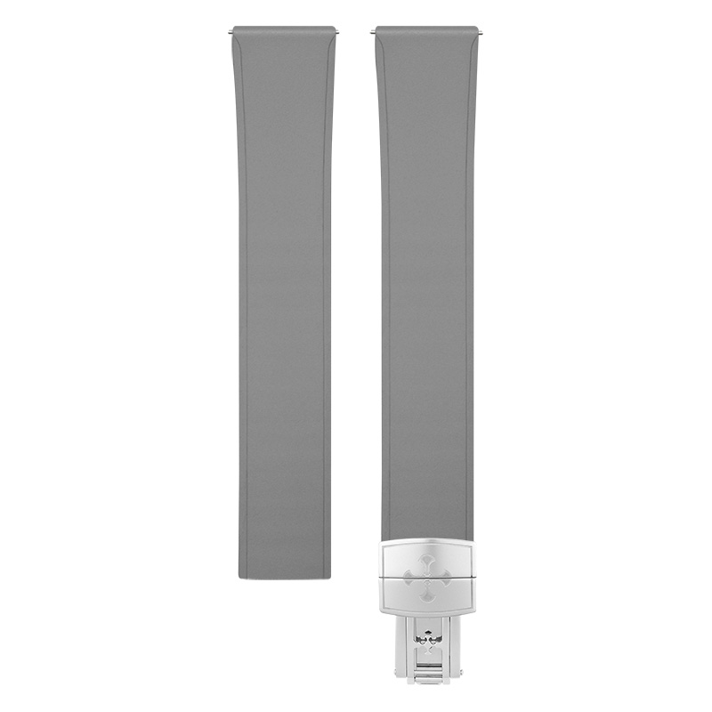 Dây Cao Su Đa Năng Màu Xám Khóa Gập Cao Cấp 18/19/20/21/22/23mm