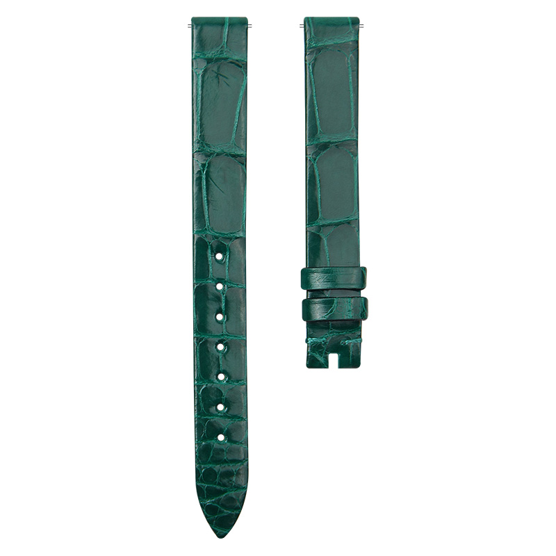 Dây Da Cá Sấu Màu Xanh Lá Cho Piaget Possession 34mm