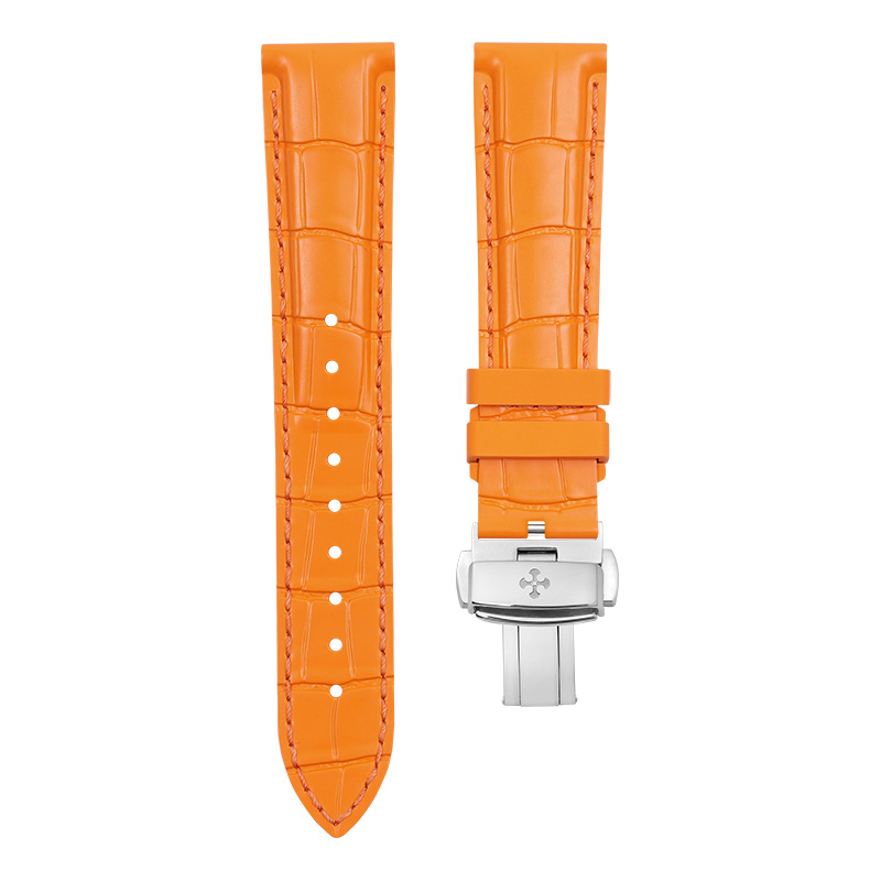 Dây Đa Dụng Màu Cam Vân Cá Sấu 19~23mm