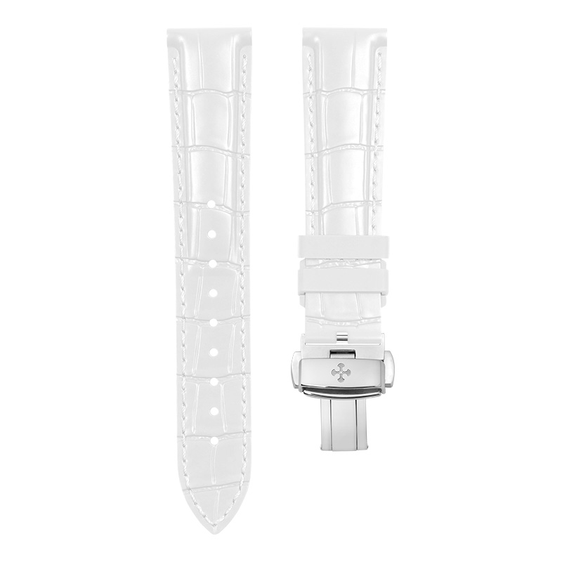 Dây Đa Dụng Màu Trắng Vân Cá Sấu 19~23mm